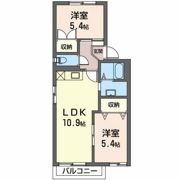 リモージュ若林の間取り画像