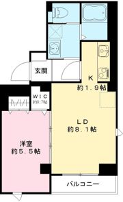 フラッツ平河町（TOKYO ZERO EMISSION HOUSE）の間取り画像