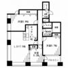 レジディアタワー麻布十番の間取り画像
