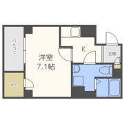 Core天満橋の間取り画像