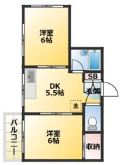 渋谷ビルの間取り画像