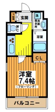 ヴェラカーサたかのの間取り画像