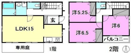 ゆめみ野の間取り画像