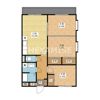 マンションKの間取り画像
