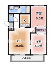 ベルスマート八雲の間取り画像