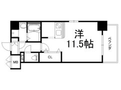 エスリード福島リバーフロントの間取り画像