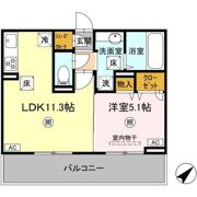 アーバンコート長嶺南の間取り画像