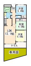 パーク・ハイム摩耶の間取り画像