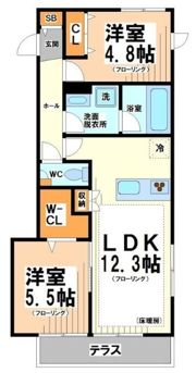 Hilltop Eastの間取り画像