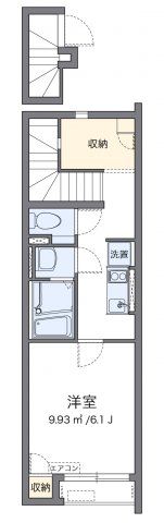 クレイノWAKANAⅡの間取り画像