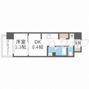 BPRレジデンス天満橋の間取り画像