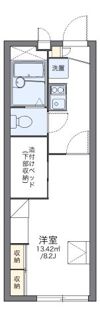 レオパレスルリームの間取り画像