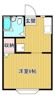 サニーコート中山Ⅰの間取り画像