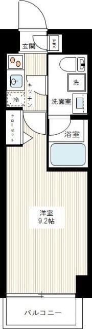 MAXIV赤羽西AZの間取り画像