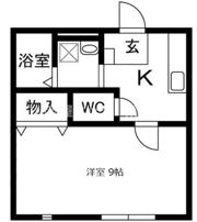 ハオスティアⅡの間取り画像
