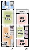 寿町貸家の間取り画像