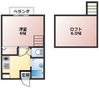 リューハイツの間取り画像
