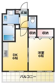 ヴェリテ有賀 アルガの間取り画像