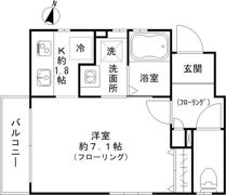 パステロ桜新町の間取り画像