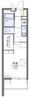 レオパレスディアコートFの間取り画像