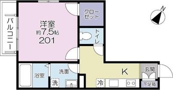 ツインハウス M－1の間取り画像