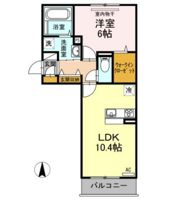 Merveille B棟の間取り画像