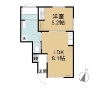 アルマコート志木の間取り画像