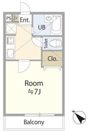 スタジオーネ参番館の間取り画像