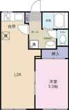 メイクリマールAの間取り画像