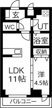 ベラヴィスタ神田の間取り画像