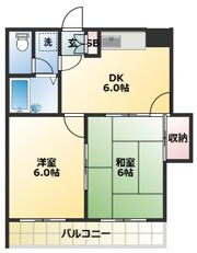 グランレッド1の間取り画像