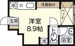 ポルトボヌール弐番館の間取り画像