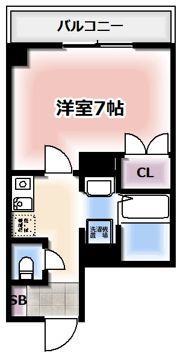 IF城北の間取り画像