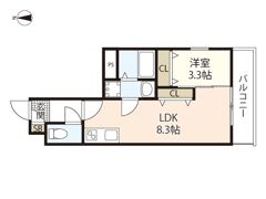 Koti草津新町の間取り画像