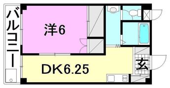 メゾン玉井の間取り画像