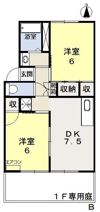 ステラマリス田中 Bの間取り画像