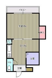 メゾン千の間取り画像