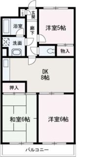 クレスト成増の間取り画像