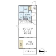 ALERO新中野IIの間取り画像