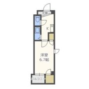 ベルフレージュ北堀江の間取り画像