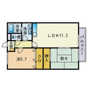 コムフォートひまわりの間取り画像