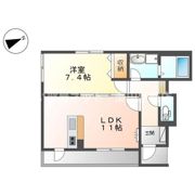 リバーウッド貴船の間取り画像