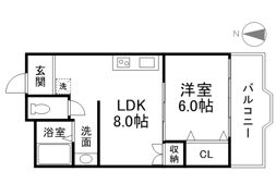 ハイツ高井の間取り画像
