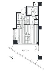 ヒューリック浅草一丁目の間取り画像