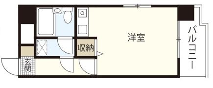 朝日プラザ横川駅前(0702)の間取り画像