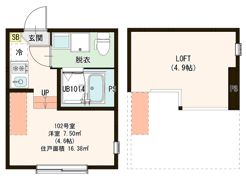 アーディヤ未来の間取り画像