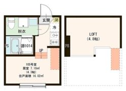 アーディヤ未来の間取り画像