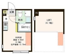 アーディヤ未来の間取り画像