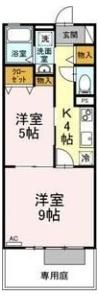 パストラル川名の間取り画像