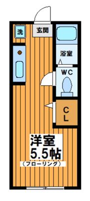 フィガロ初台の間取り画像